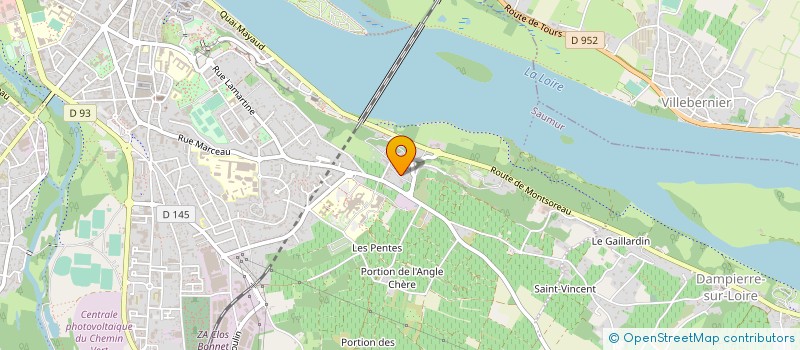 localisation de l'entreprise MONSIEUR GAEL BRISSET  SAUMUR