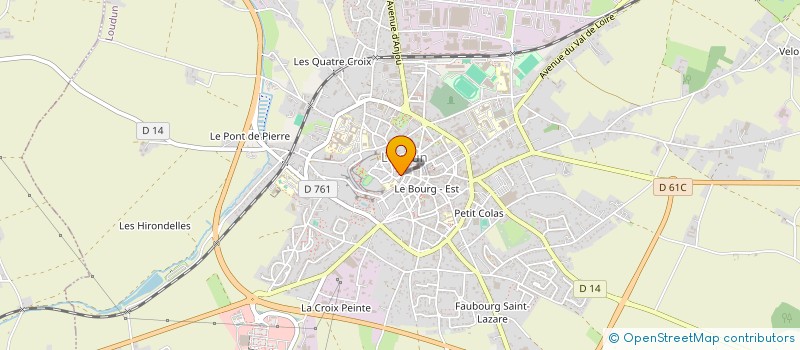 localisation de l'entreprise MONSIEUR GAEL CADET à LOUDUN
