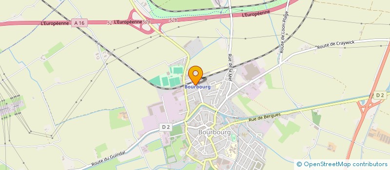 localisation de l'entreprise MONSIEUR GAEL CALOONE  BOURBOURG