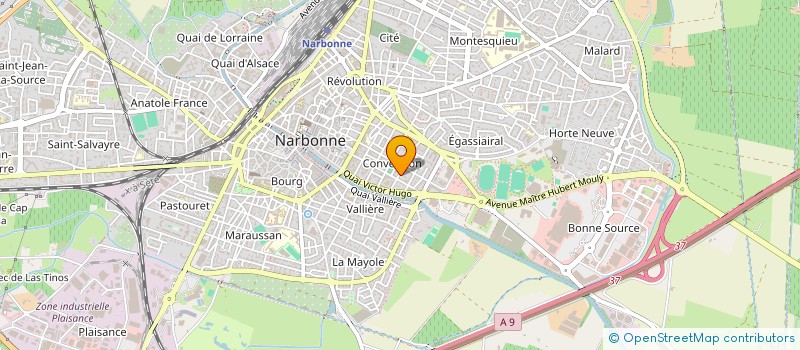 localisation de l'entreprise MONSIEUR GAEL CARBONNEAU à NARBONNE