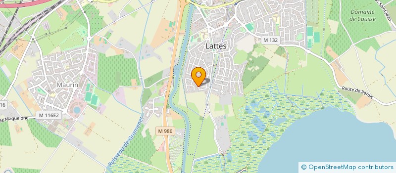 localisation de l'entreprise MONSIEUR GAEL CARRIERE à LATTES