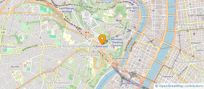 localisation de l'entreprise MONSIEUR GAEL CERVANTES  LYON