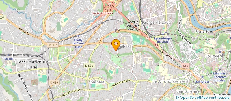 localisation de l'entreprise MONSIEUR GAEL CHAMBARD  LYON