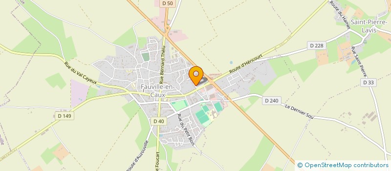 localisation de l'entreprise MONSIEUR GAEL CHANAL  TERRES-DE-CAUX