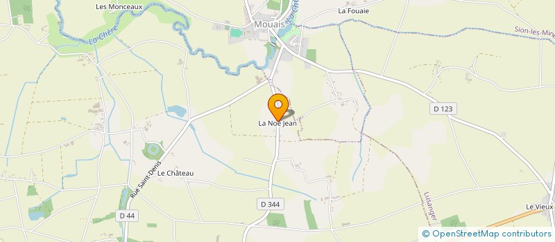 localisation de l'entreprise MONSIEUR GAEL CHATELLIER  DERVAL