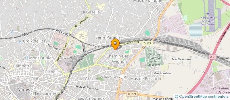 localisation de l'entreprise MONSIEUR GAEL CHELVI SENDIN  NIMES