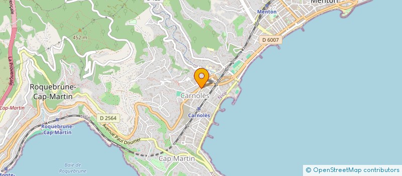 localisation de l'entreprise MONSIEUR GAEL CIANTAR à ROQUEBRUNE-CAP-MARTIN