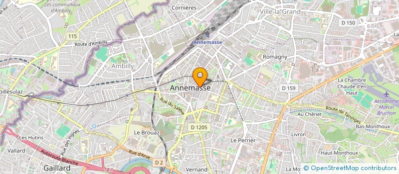 localisation de l'entreprise MONSIEUR GAEL CLERO  ANNEMASSE