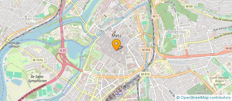 localisation de l'entreprise MONSIEUR GAEL CONSTANCIN à METZ