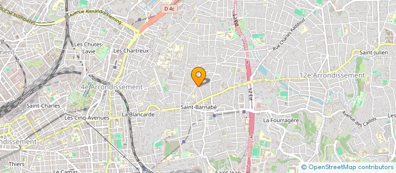 localisation de l'entreprise MONSIEUR GAEL CORNIC à MARSEILLE