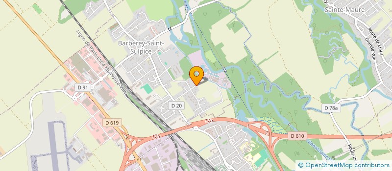 localisation de l'entreprise MONSIEUR GAEL COTEL  BARBEREY-SAINT-SULPICE