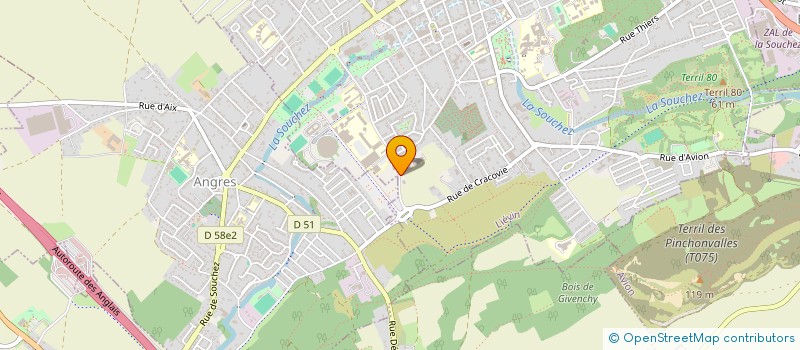 localisation de l'entreprise MONSIEUR GAEL COULON  LIEVIN