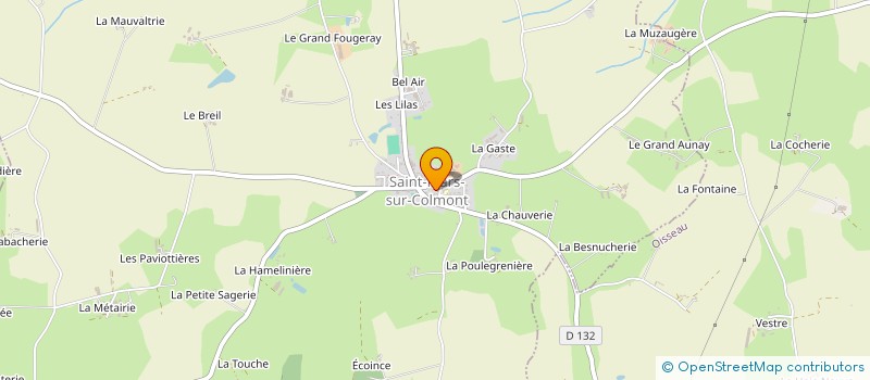 localisation de l'entreprise MONSIEUR GAEL COURSAGET  SAINT-MARS-SUR-COLMONT