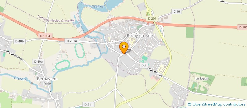 localisation de l'entreprise MONSIEUR GAEL COUSIN  ROZAY-EN-BRIE