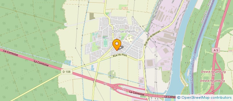 localisation de l'entreprise MONSIEUR GAEL CROWIN  OTTMARSHEIM