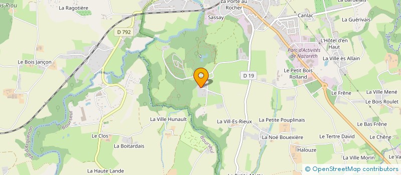 localisation de l'entreprise MONSIEUR GAEL D'AUBERT  PLANCOET