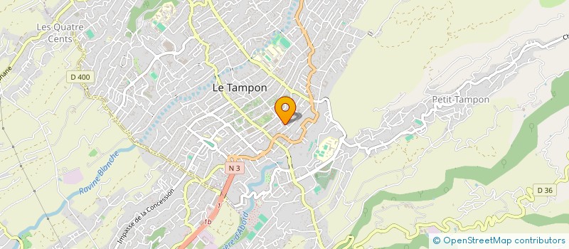 localisation de l'entreprise MONSIEUR GAEL D'EURVEILLHER à LE TAMPON