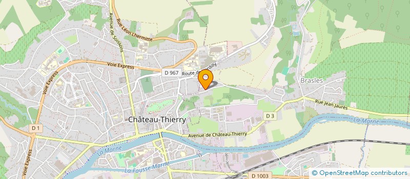 localisation de l'entreprise MONSIEUR GAEL DAUSSY  BRASLES