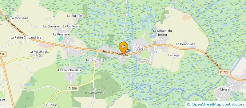 localisation de l'entreprise MONSIEUR GAEL DAVID  VUE