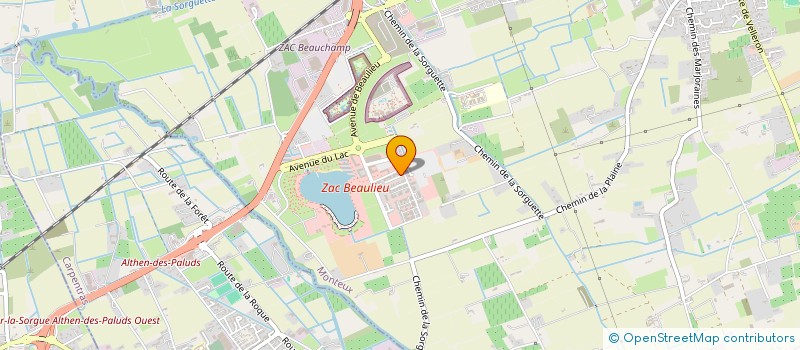 localisation de l'entreprise MONSIEUR GAEL DAVIN  MONTEUX