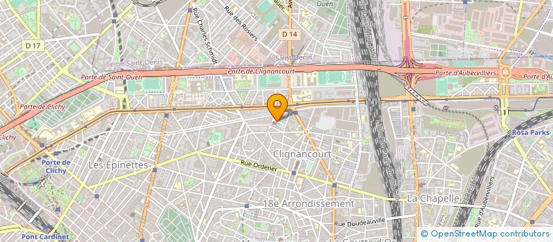 localisation de l'entreprise MONSIEUR GAEL DE RANCOURT  PARIS