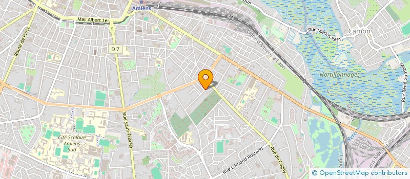 localisation de l'entreprise MONSIEUR GAEL DELACHAPELLE  AMIENS