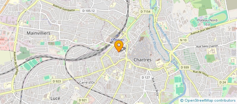 localisation de l'entreprise MONSIEUR GAEL DELACROIX à CHARTRES
