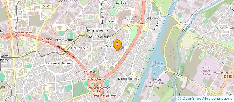 localisation de l'entreprise MONSIEUR GAEL DELAFOSSE  HEROUVILLE SAINT CLAIR