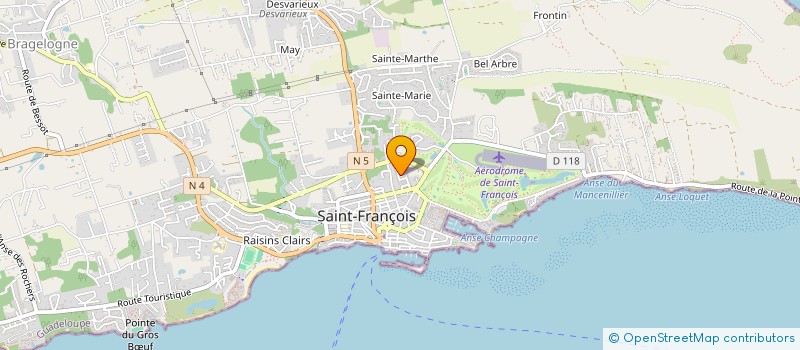 localisation de l'entreprise MONSIEUR GAEL DELANNAY  SAINT-FRANCOIS