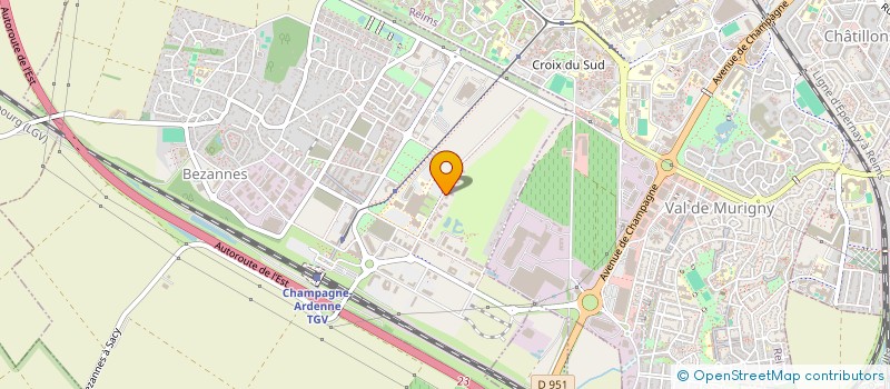 localisation de l'entreprise MONSIEUR GAEL DENNEVAULT  BEZANNES