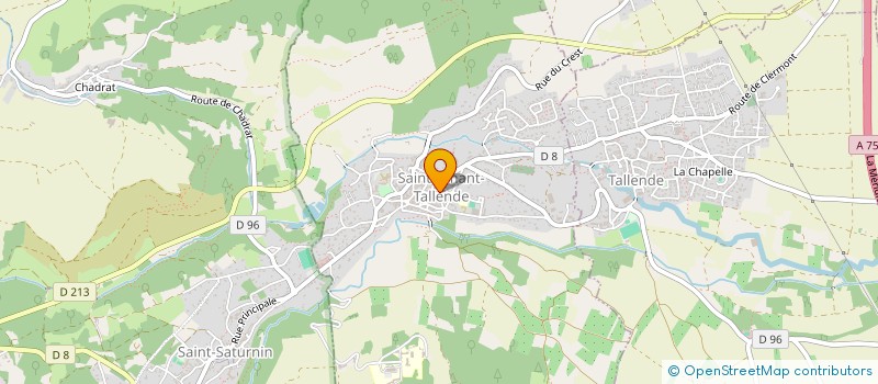 localisation de l'entreprise MONSIEUR GAEL DEYRA  TALLENDE