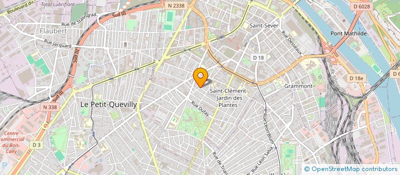 localisation de l'entreprise MONSIEUR GAEL DUFILS  ROUEN