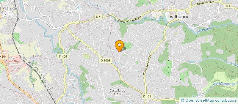 localisation de l'entreprise MONSIEUR GAEL DUHIL DE BENAZE  CANNES