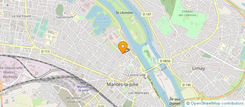 localisation de l'entreprise MONSIEUR GAEL DUMONTEIL  MANTES-LA-JOLIE