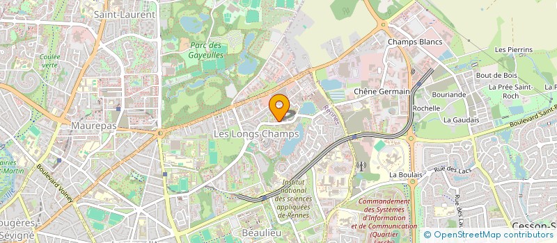 localisation de l'entreprise MONSIEUR GAEL DURAND à RENNES