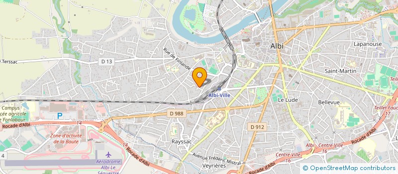 localisation de l'entreprise MONSIEUR GAEL EKPE à ALBI