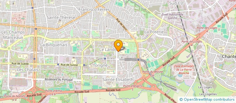 localisation de l'entreprise MONSIEUR GAEL FAUCHEUX  RENNES