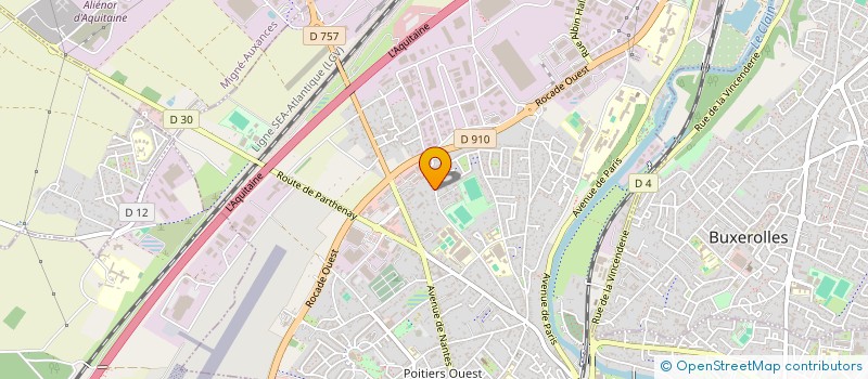 localisation de l'entreprise MONSIEUR GAEL FAURE-BRAC  POITIERS