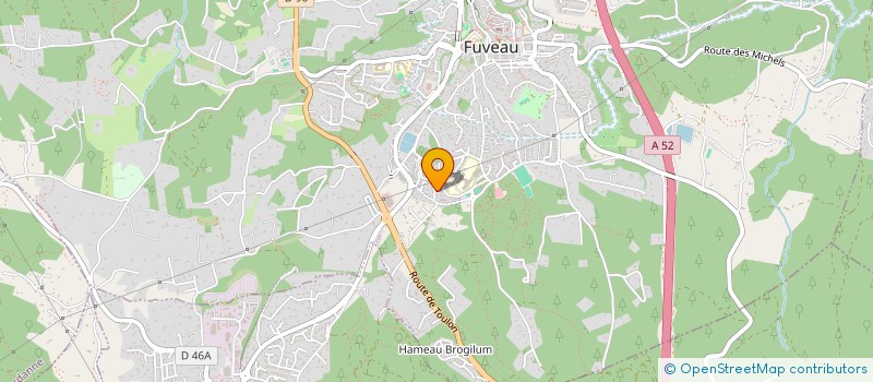 localisation de l'entreprise MONSIEUR GAEL FENEYROL  FUVEAU