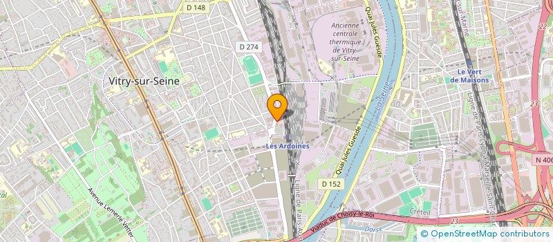 localisation de l'entreprise MONSIEUR GAEL FOISSAC à VITRY-SUR-SEINE