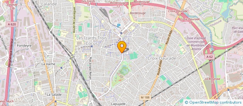 localisation de l'entreprise MONSIEUR GAEL FONTAINE à TOULOUSE