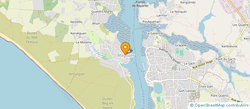 localisation de l'entreprise MONSIEUR GAEL FOURIOT  PLOUHINEC