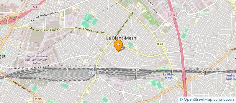 localisation de l'entreprise MONSIEUR GAEL-FRANCIS FONTAINE à LE BLANC-MESNIL