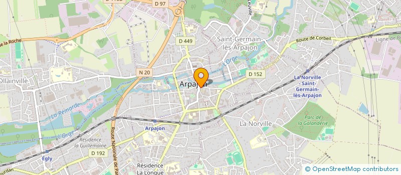 localisation de l'entreprise MONSIEUR GAEL GARCIA à ARPAJON