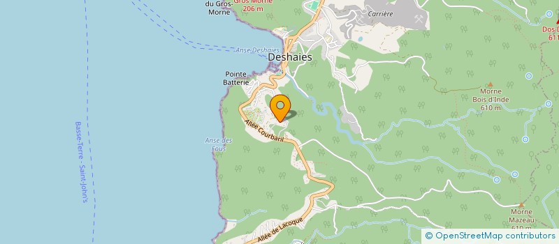 localisation de l'entreprise MONSIEUR GAEL GASTIN  DESHAIES