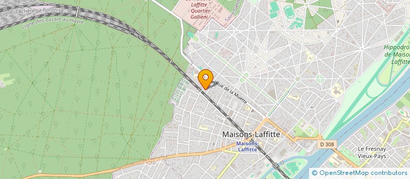 localisation de l'entreprise MONSIEUR GAEL GENCE  ACHERES