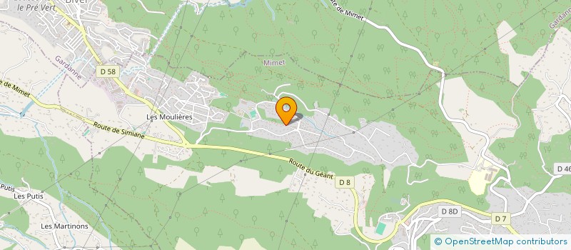 localisation de l'entreprise MONSIEUR GAEL GENCO  MIMET