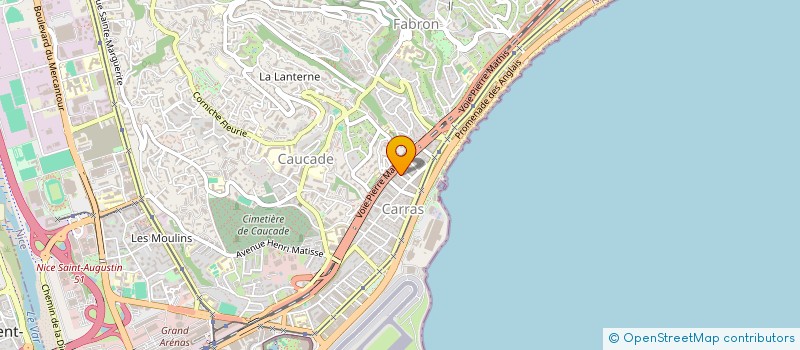 localisation de l'entreprise MONSIEUR GAEL GODARD à NICE