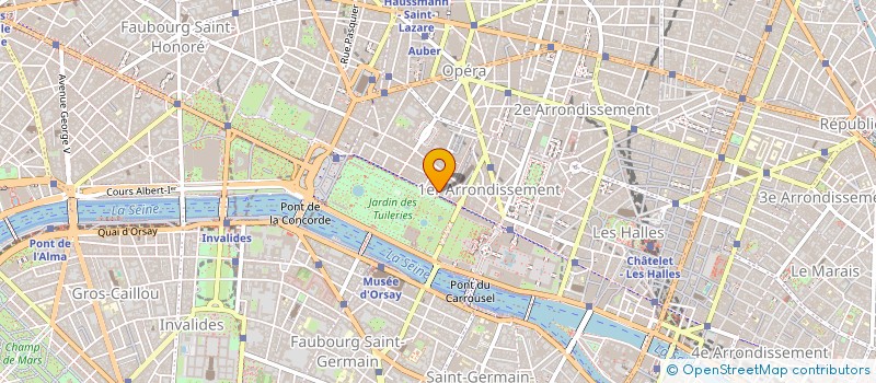 localisation de l'entreprise MONSIEUR GAEL GOSSE à PARIS