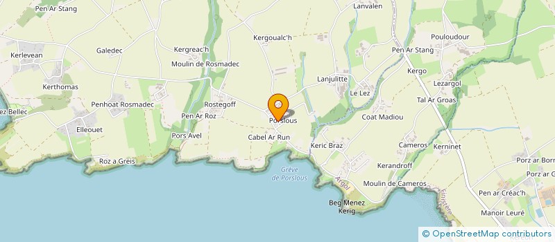 localisation de l'entreprise MONSIEUR GAEL GOURMELEN à TELGRUC-SUR-MER